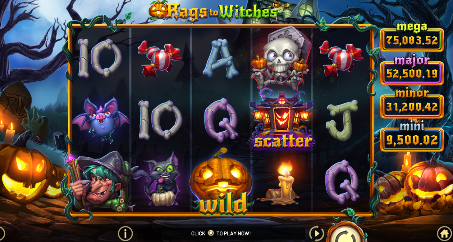 Rags to Witches Slot: From Spellbound Spins to Magical Wins 2
